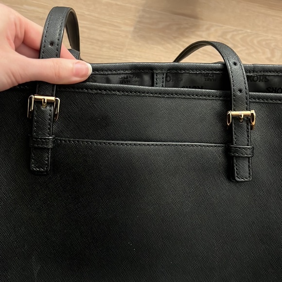 Michael Kors Saffiano Leather Tote Bag - Picture 8 of 11